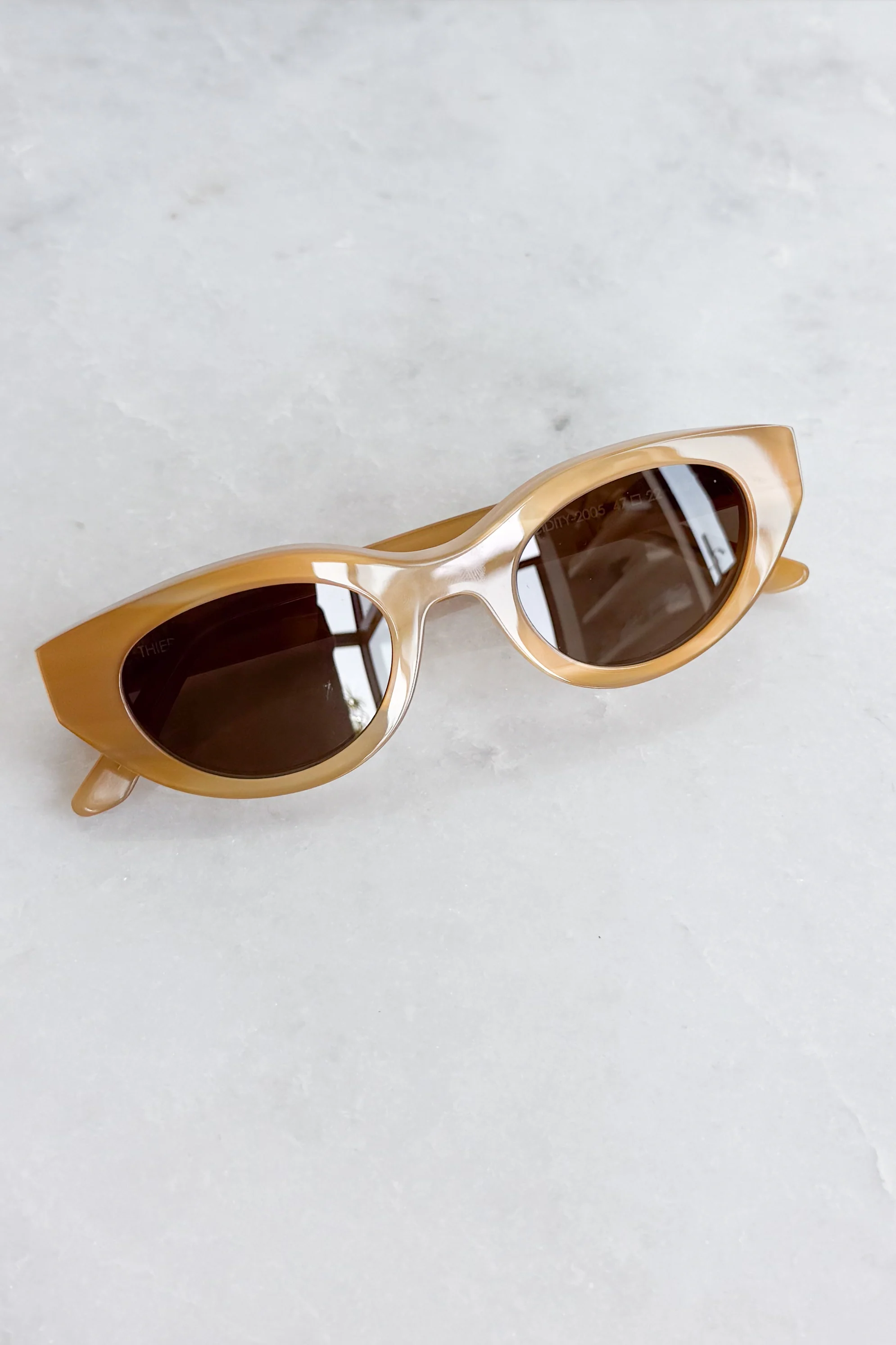 Acidity Yellow Horn Sunglasses - Image 5