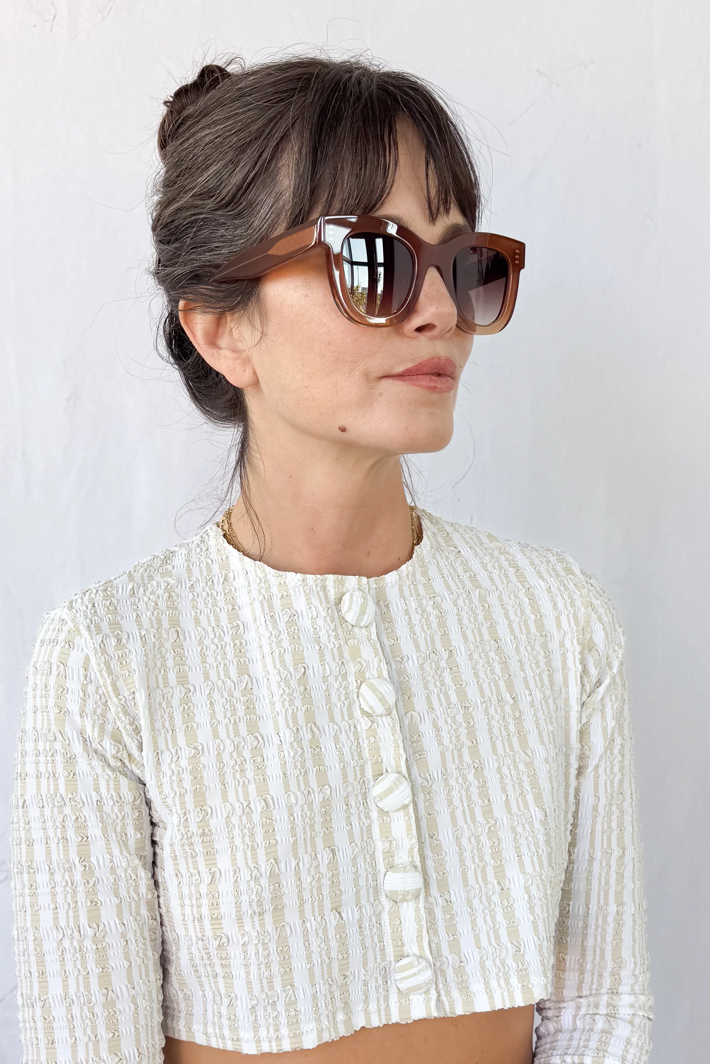 Gambly Golden Brown Sunglasses - Image 3