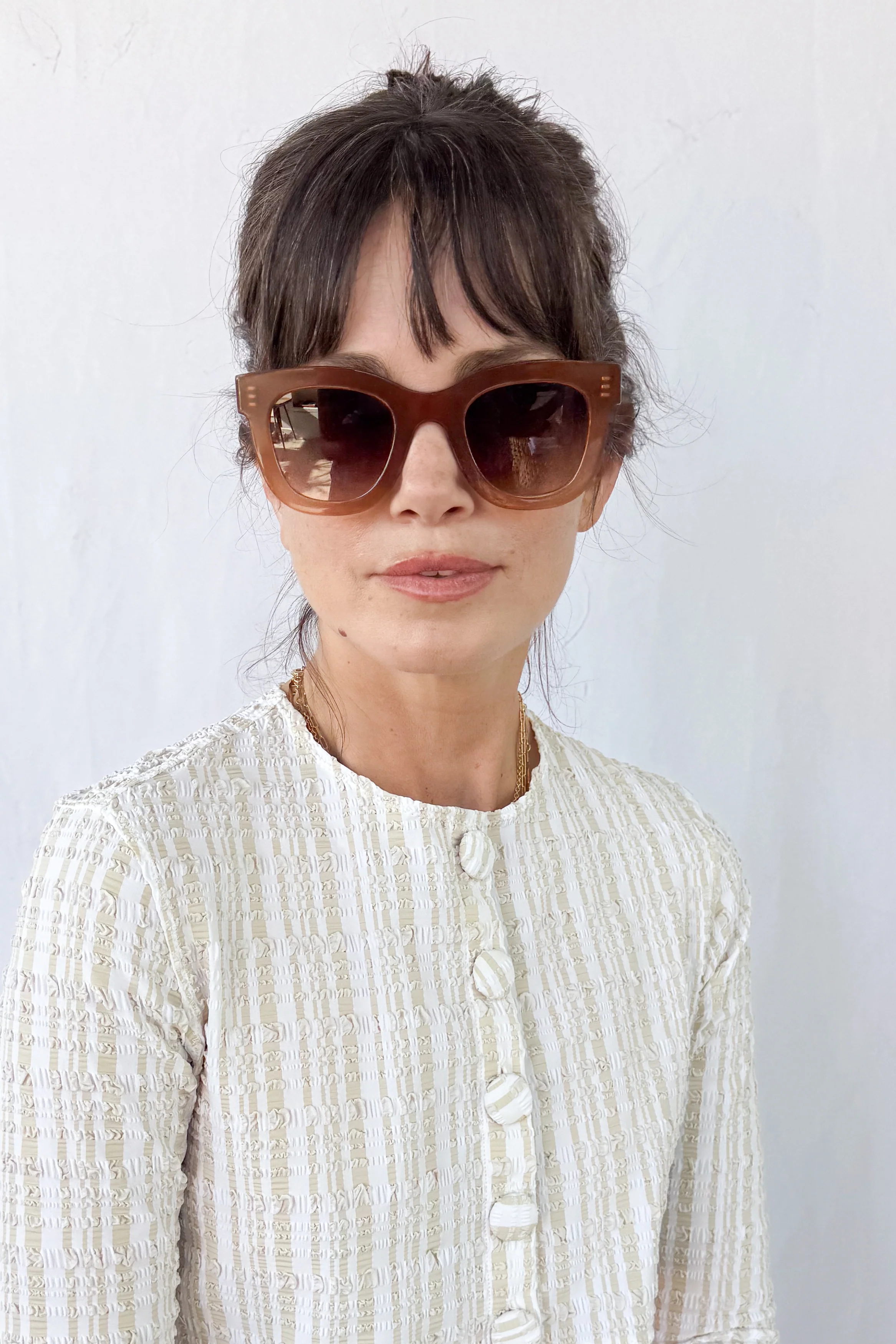 Gambly Golden Brown Sunglasses - Image 5