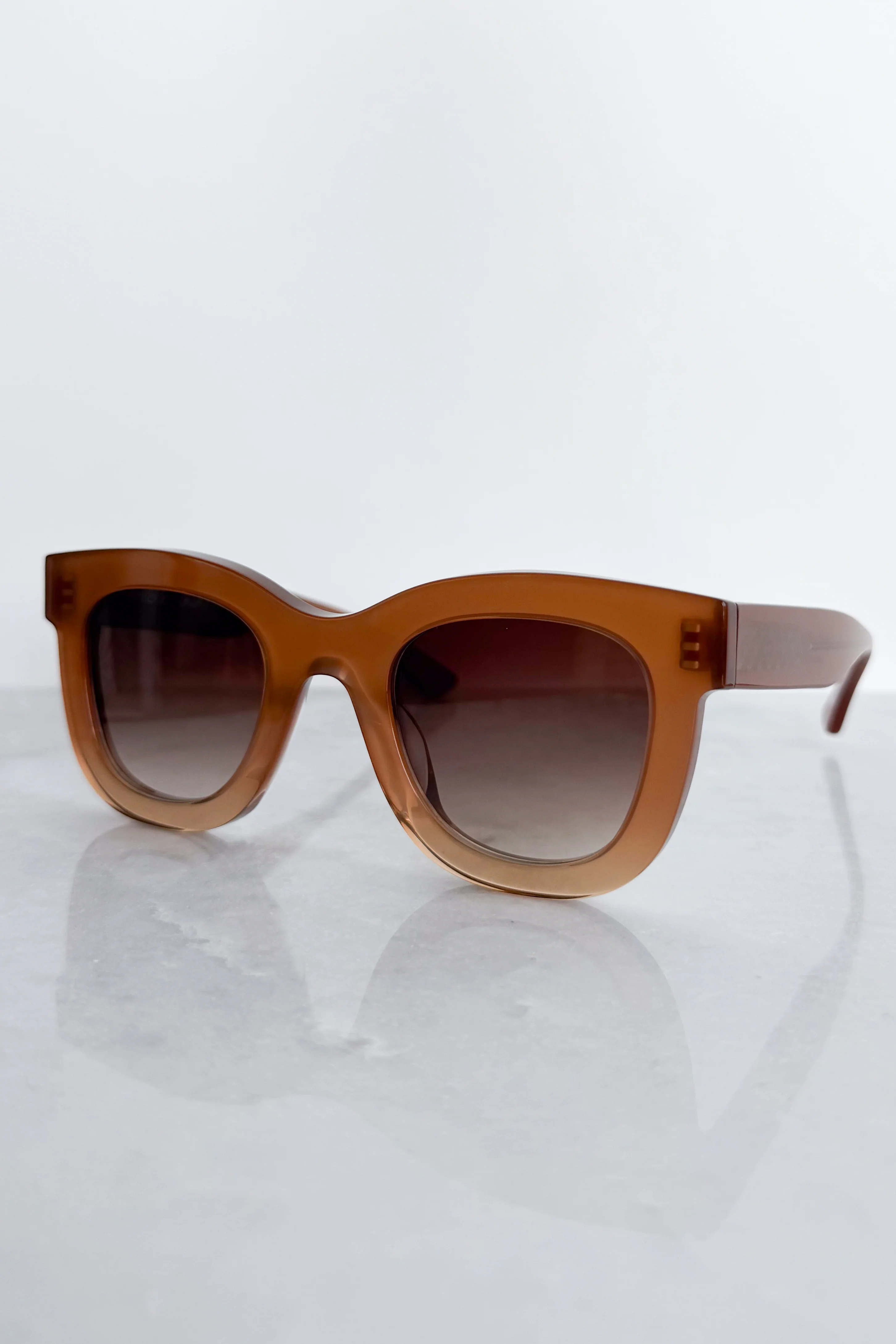 Gambly Golden Brown Sunglasses - Image 6