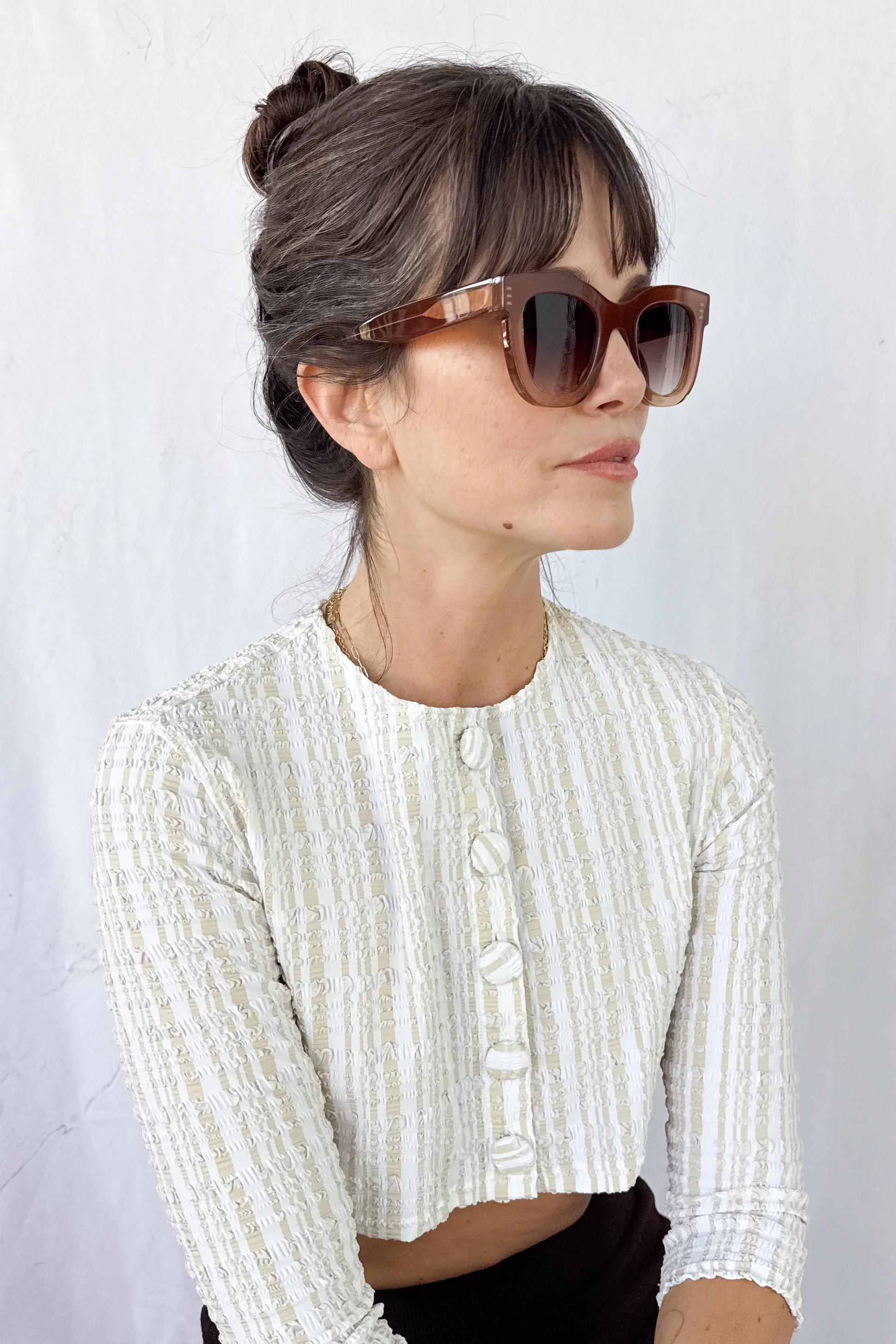 Gambly Golden Brown Sunglasses - Image 9