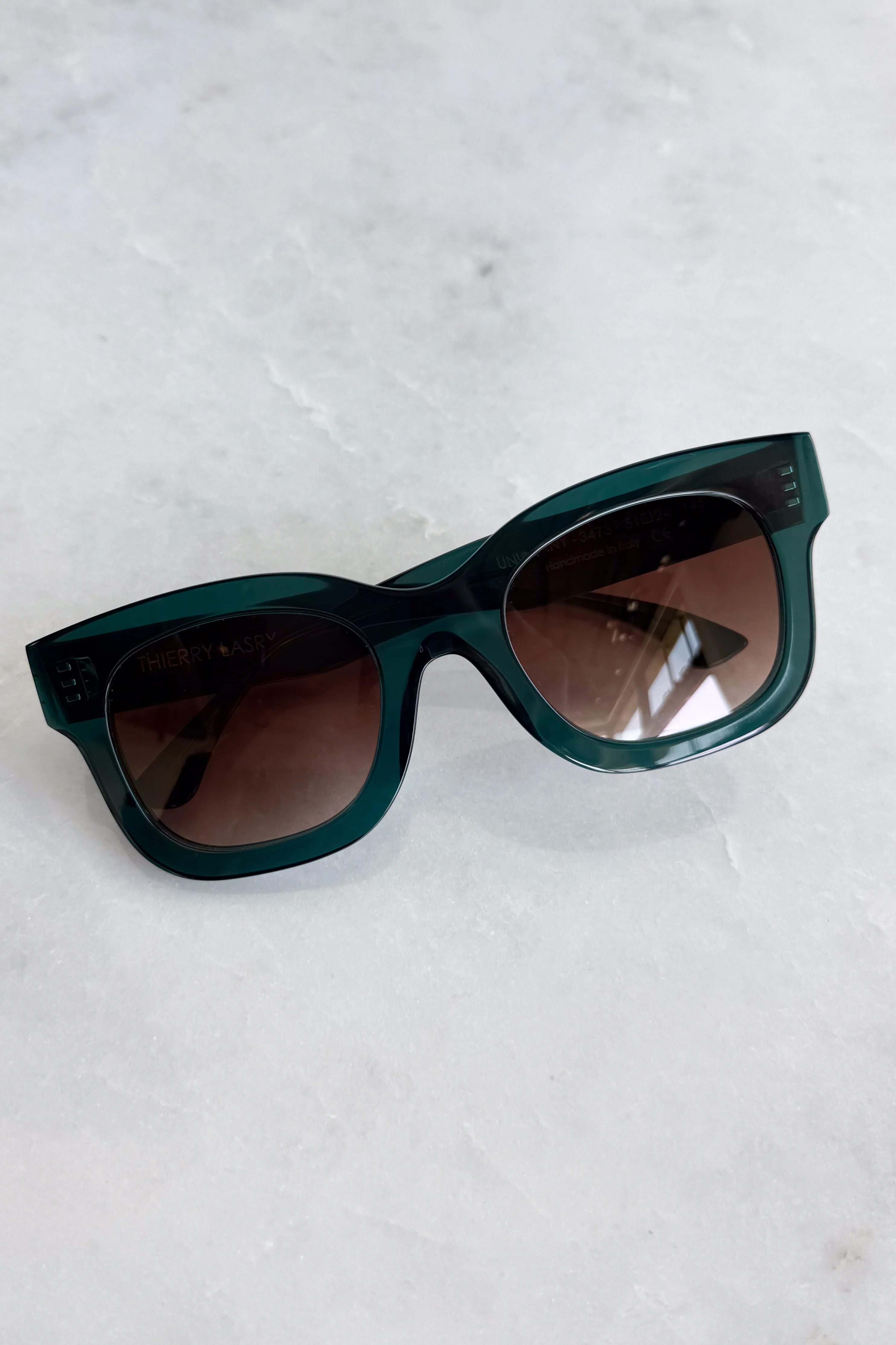Unicorny Emerald Green Sunglasses - Image 3