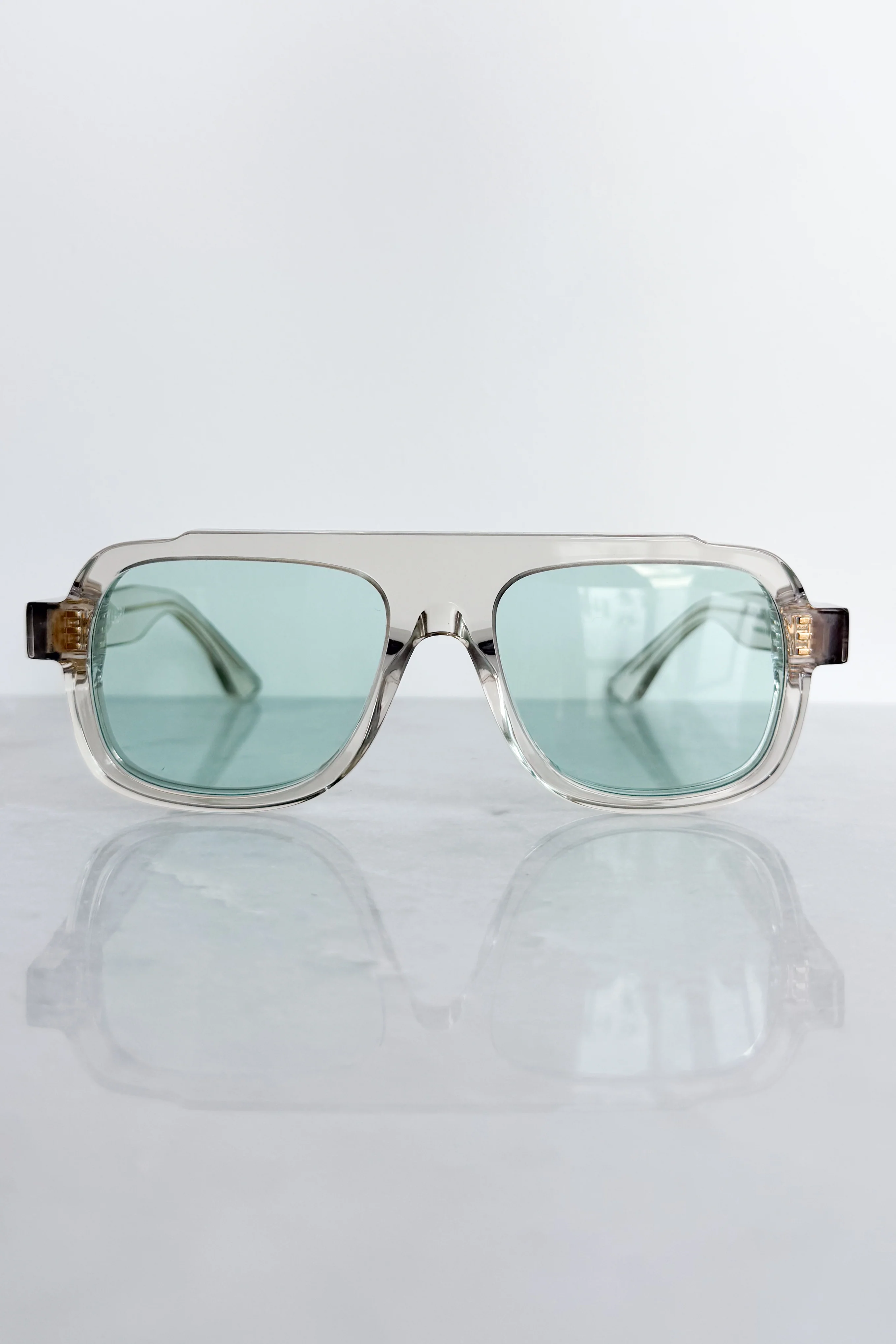 Negativy Mint Green Sunglasses
