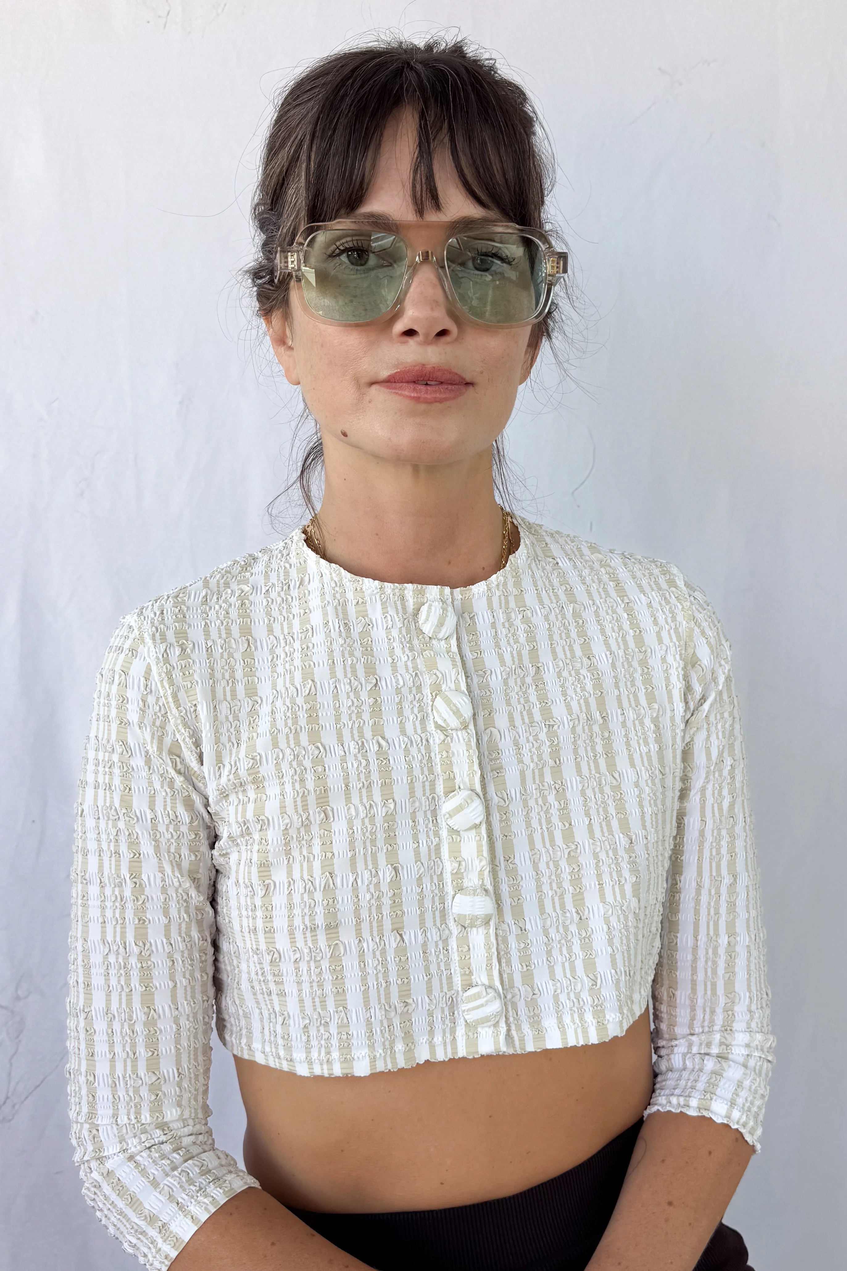 Negativy Mint Green Sunglasses - Image 2