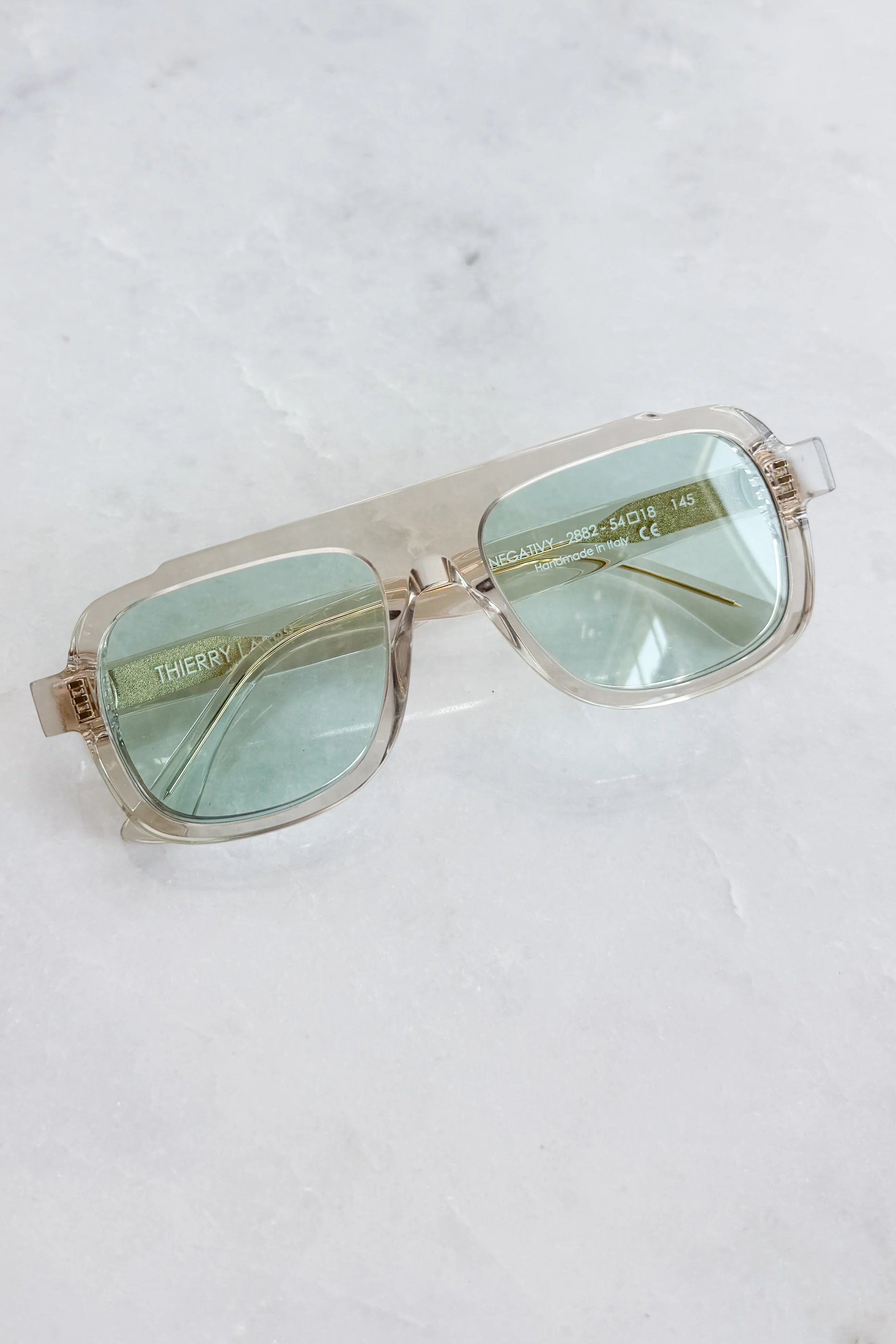 Negativy Mint Green Sunglasses - Image 3
