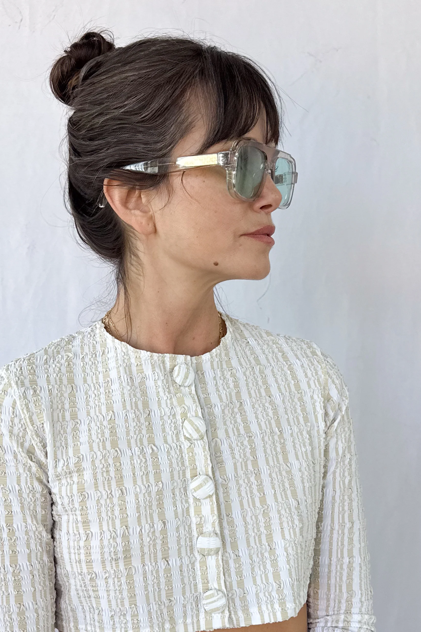 Negativy Mint Green Sunglasses - Image 4